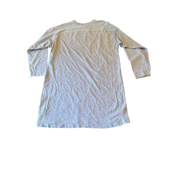 Ralph Ralph Lauren Gray Long Sleeve Night Shirt Size Small - Picture 6 of 6